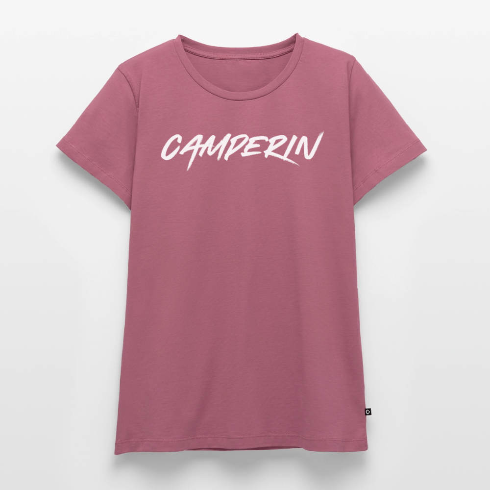 Camperin - Damen Camping T-Shirt - Mauve