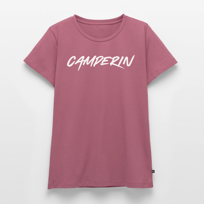 Camperin - Damen Camping T-Shirt - Mauve