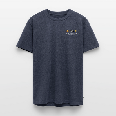 Definition von Glück - Herren Camping T-Shirt - Wohnwagen - Jeansblau 