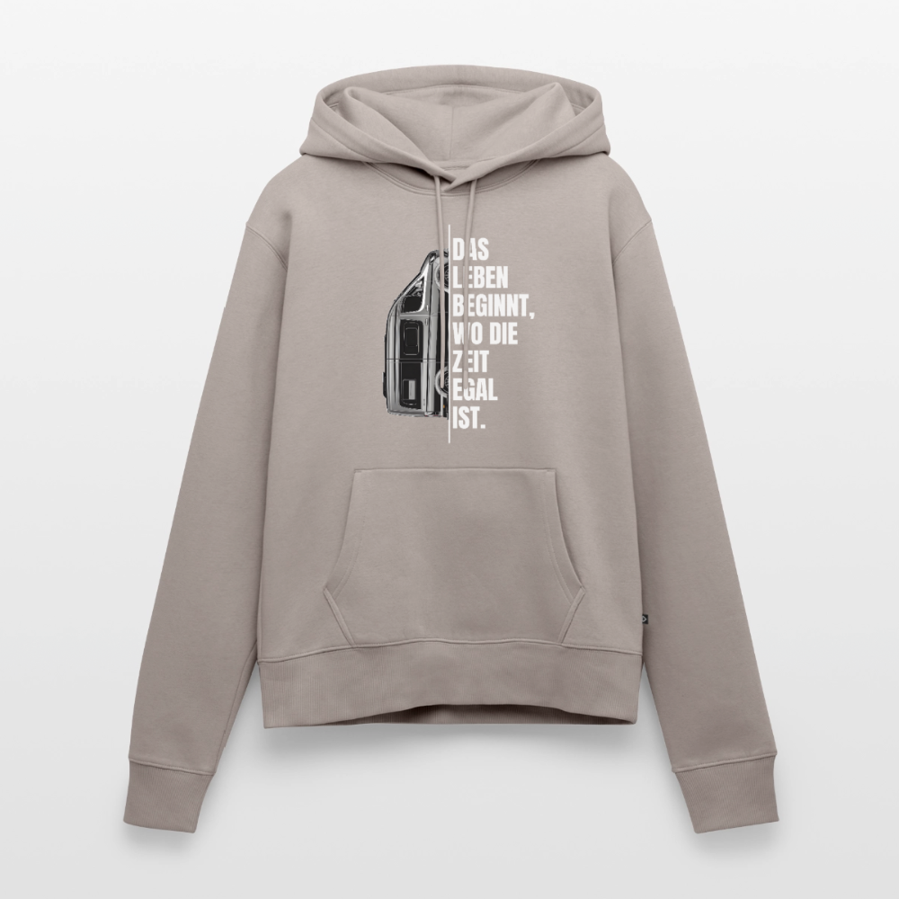 SPOD - Camping ist Zeitlos - Damen Camping Hoodie - Vanlife - Taupe