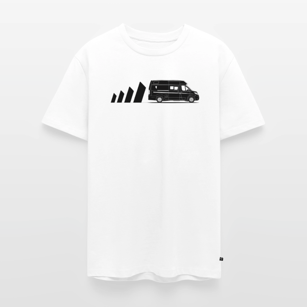 Vanlife Shapes - Herren Camping T-Shirt - Weiß