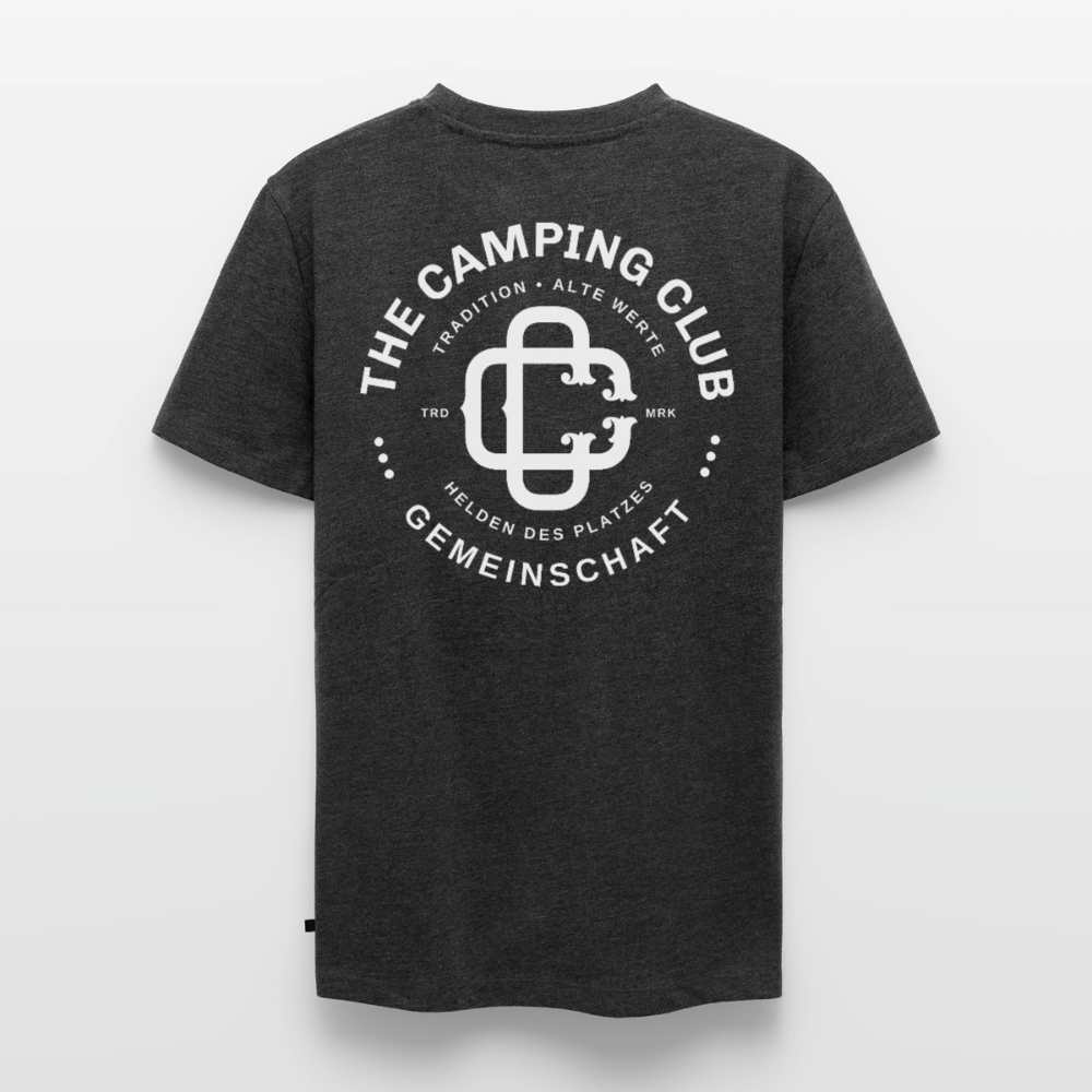 Camping Club - Herren Camping T-Shirt - Anthrazit meliert