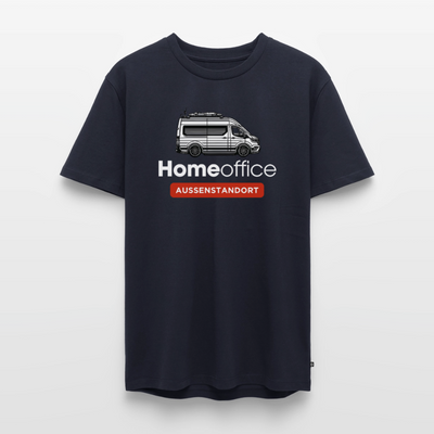 Vanlife Homeoffice - Herren Camping T-Shirt - Navy