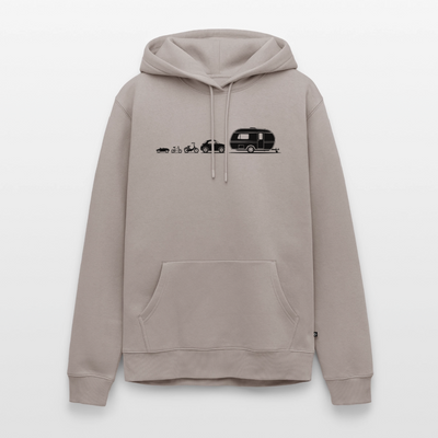 Evolution Wohnwagen - Herren Camping Hoodie - Taupe