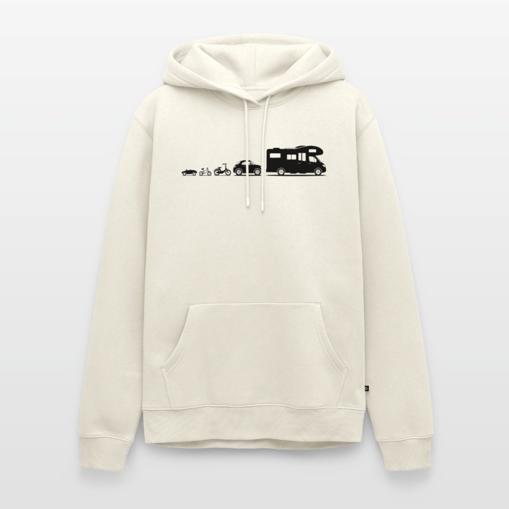 Evolution Wohnmobil - Herren Camping Hoodie - Naturweiß