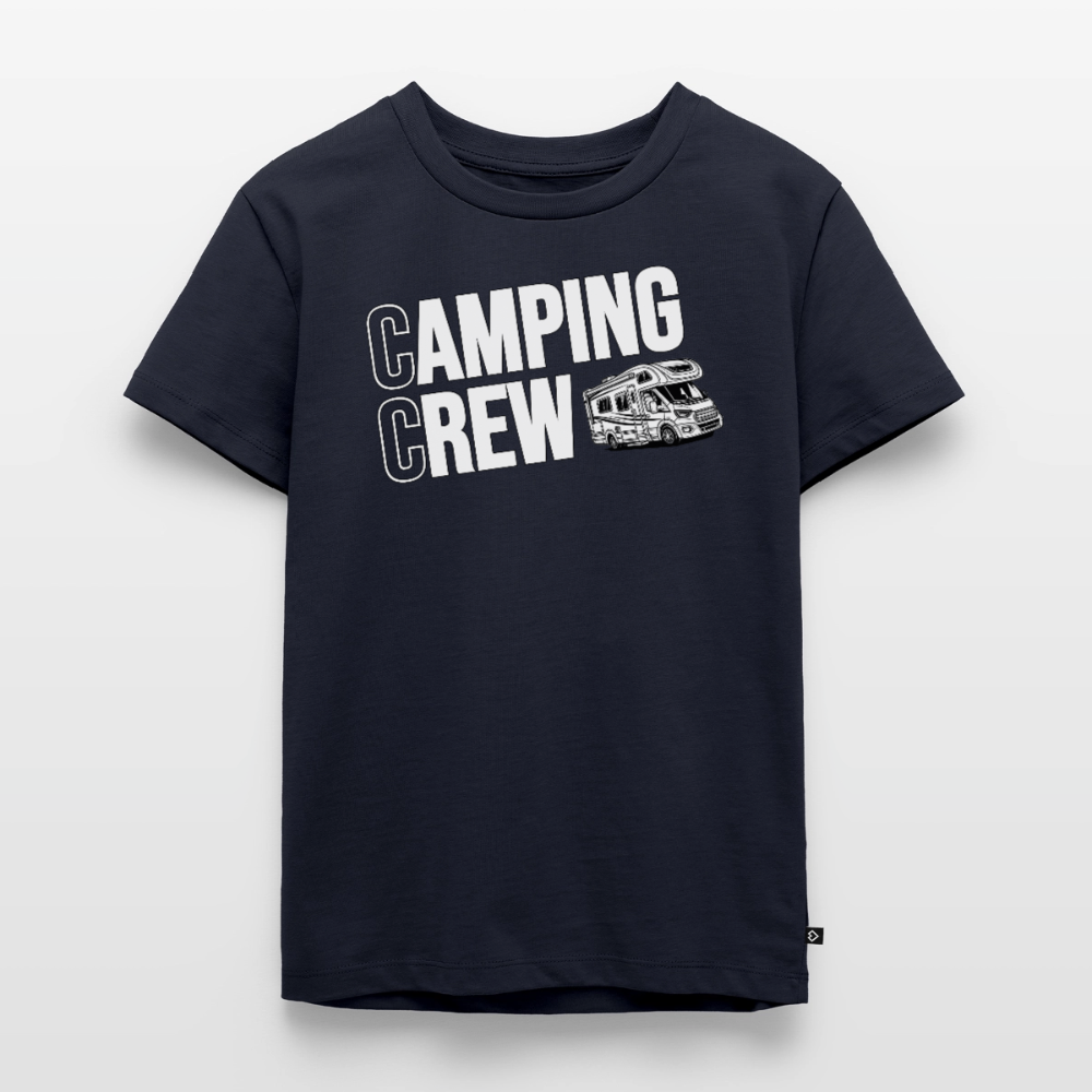 Wohnmobil Camping Crew - Kinder Camping T-Shirt - Navy