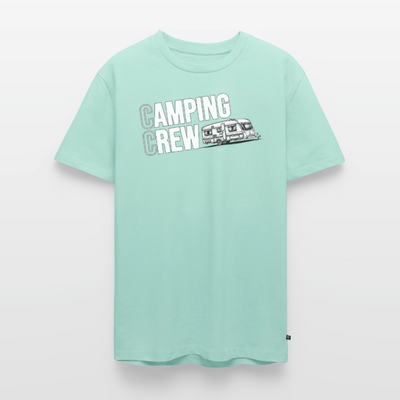 Wohnwagen Camping Crew - Herren Camping T-Shirt - Mint 