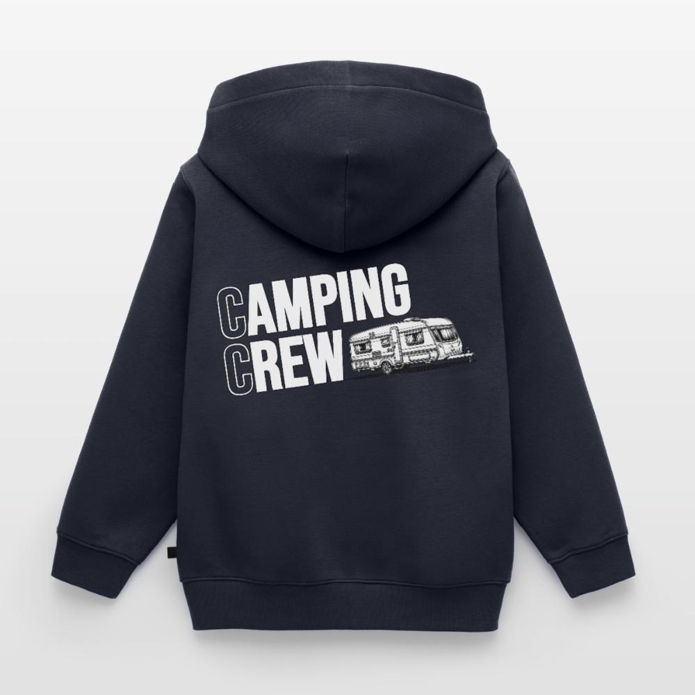 Wohnwagen Camping Crew - Kinder Camping Hoodie - Navy