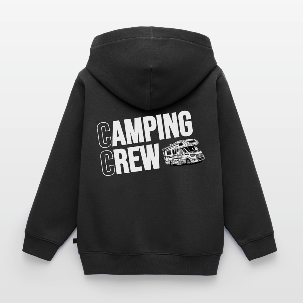 Wohnmobil Camping Crew - Kinder Camping Hoodie - Schwarz