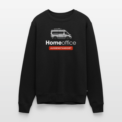 Vanlife Homeoffice - Herren Camping Sweatshirt - Schwarz