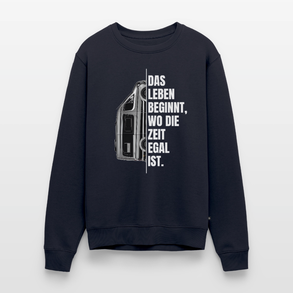 Camping ist Zeitlos - Herren Camping Sweatshirt - Vanlife - Navy
