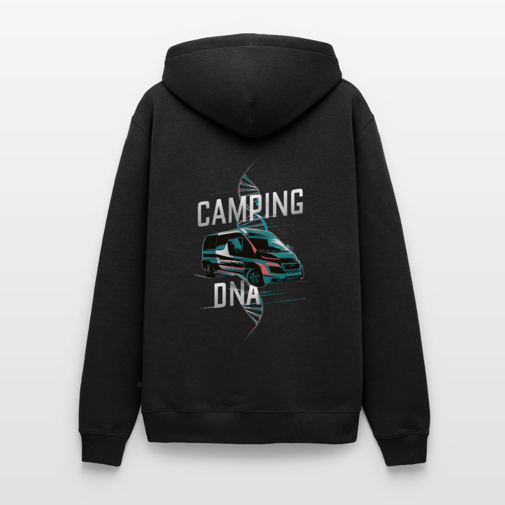 Vanlife Camping DNA - Herren Camping Hoodie - Schwarz