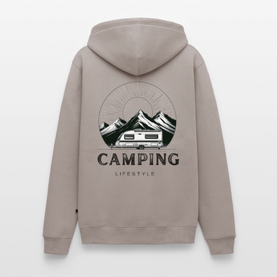 Camping Lifestyle - Herren Camping Hoodie - Taupe