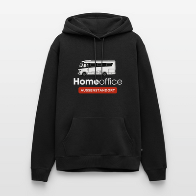 Vollintegriert Homeoffice - Herren Camping Hoodie - Schwarz