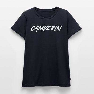 Camperin - Damen Camping T-Shirt - Navy