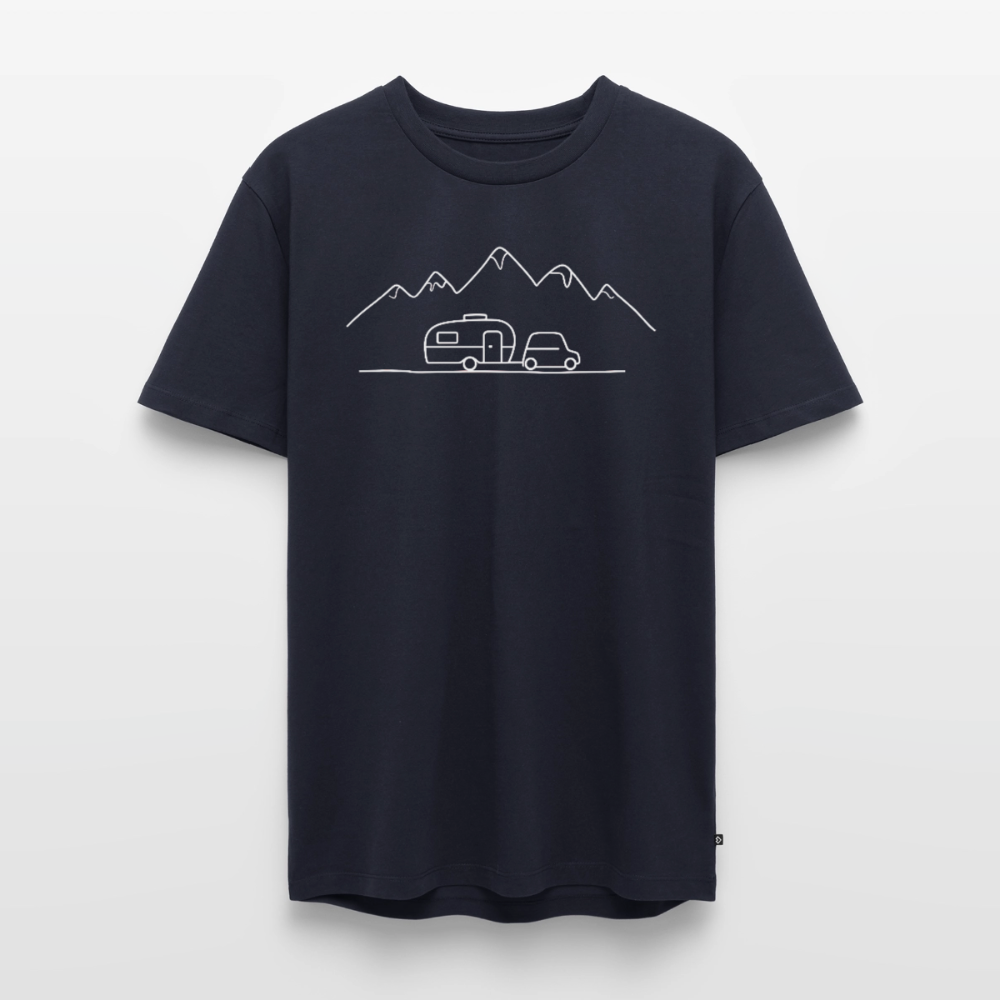 Keep it simple - Herren Camping T-Shirt - Navy