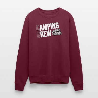 Wohnmobil Camping Crew - Herren Camping Sweatshirt - Burgunderrot