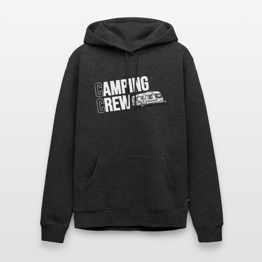 Wohnwagen Camping Crew - Herren Camping Hoodie - Anthrazit meliert