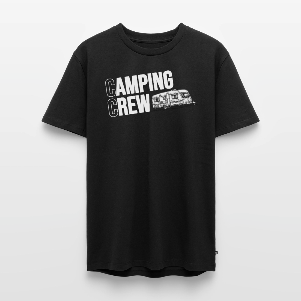 Wohnwagen Camping Crew - Herren Camping T-Shirt - Schwarz