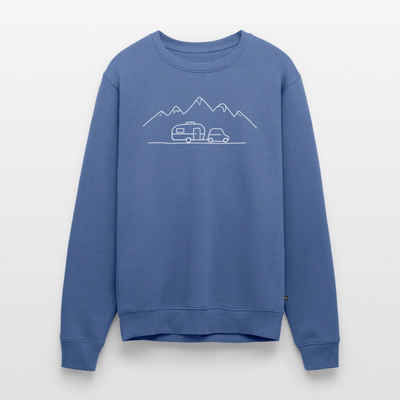 Keep it simple - Herren Camping Sweatshirt - Taubenblau