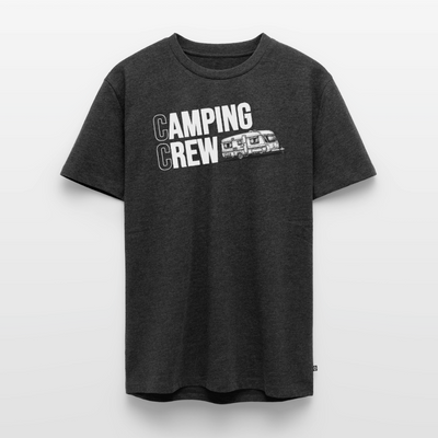 Wohnwagen Camping Crew - Herren Camping T-Shirt - Anthrazit meliert