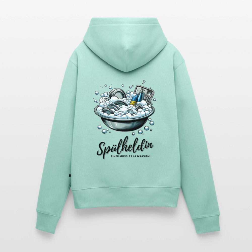 SPOD - Spülheldin - Damen Camping Hoodie - Mint 