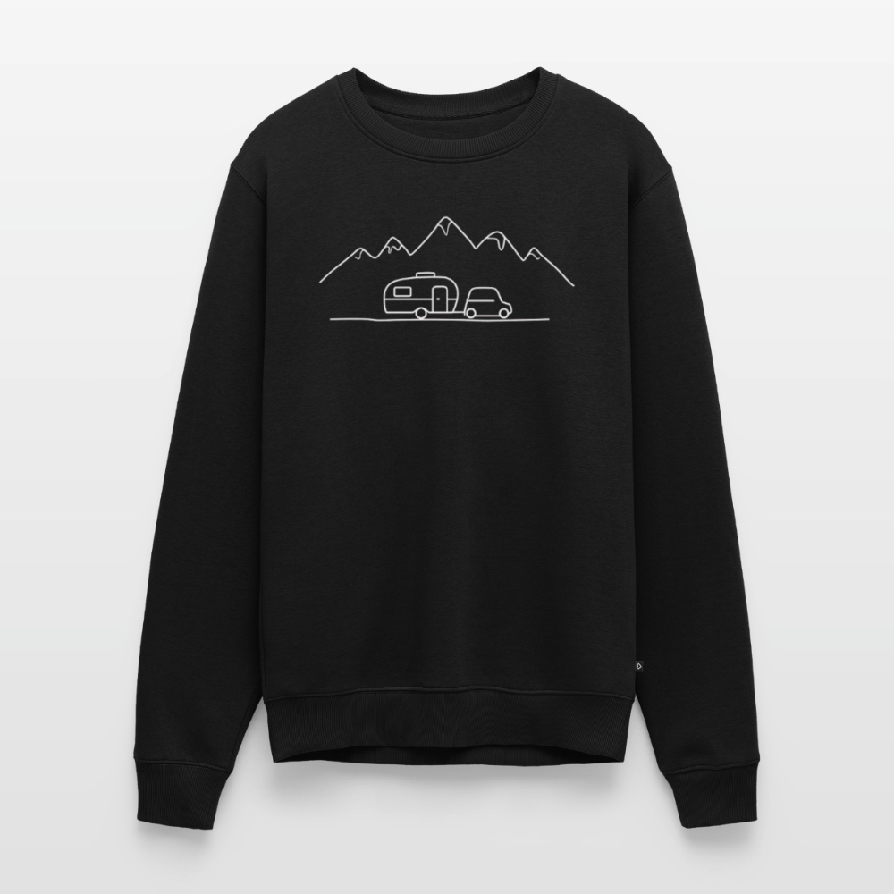 Keep it simple - Herren Camping Sweatshirt - Schwarz