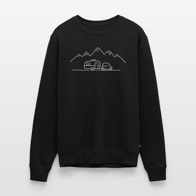 Keep it simple - Herren Camping Sweatshirt - Schwarz
