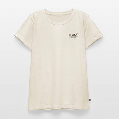 Definition von Glück - Damen Camping T-Shirt - Wohnmobil - Naturweiß