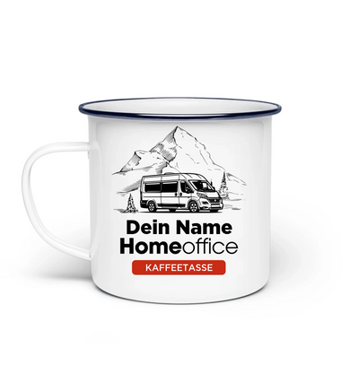 Homeoffice - Emaile Kaffeetasse - Personalisierbar