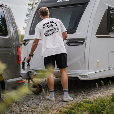 Slow Road Club - Herren Camping T-Shirt